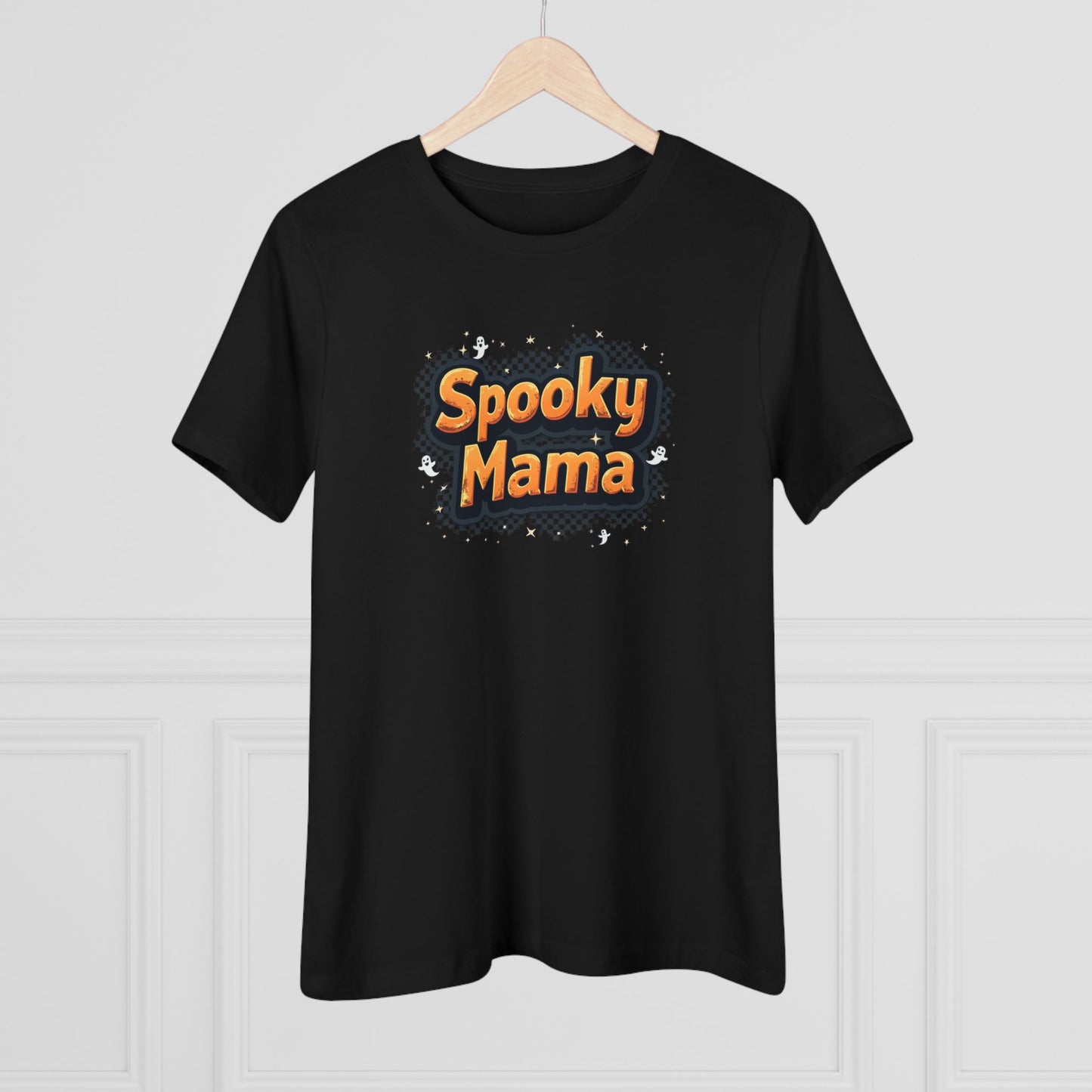 Spooky Mama Tee — Women's Halloween Graphic Shirt