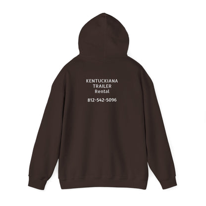 Kentuckiana Small biz swag, Trailer Rental Hoodie for Road Trips, Gifts for Adventure Lovers, Unique Hoodie for Renters, Travel Gear, Funny Sweatshirt