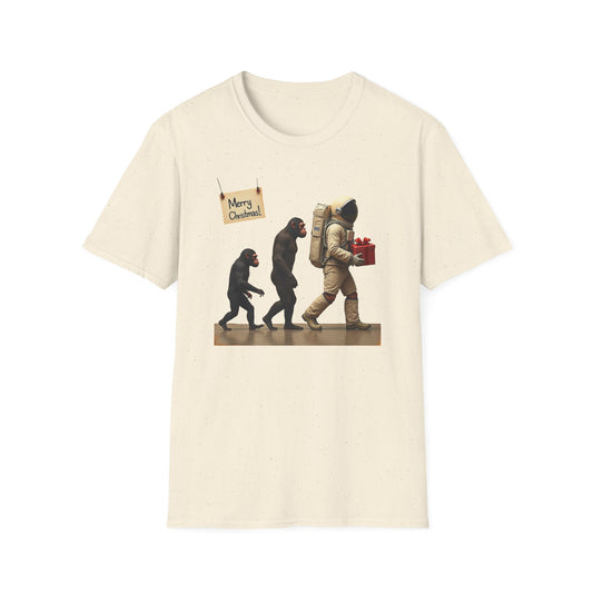 Evolution of Astronaut, Unisex Softstyle T-Shirt