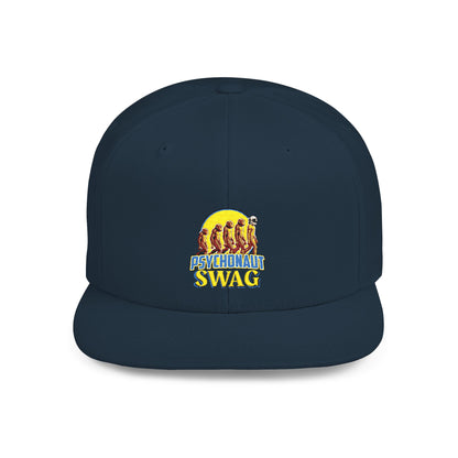 Psychonaut swag, small biz Snapback Hat, Fun and Funky Cap for Festivals, Parties, Gifts for Friends, Statement Headwear, Unisex Style
