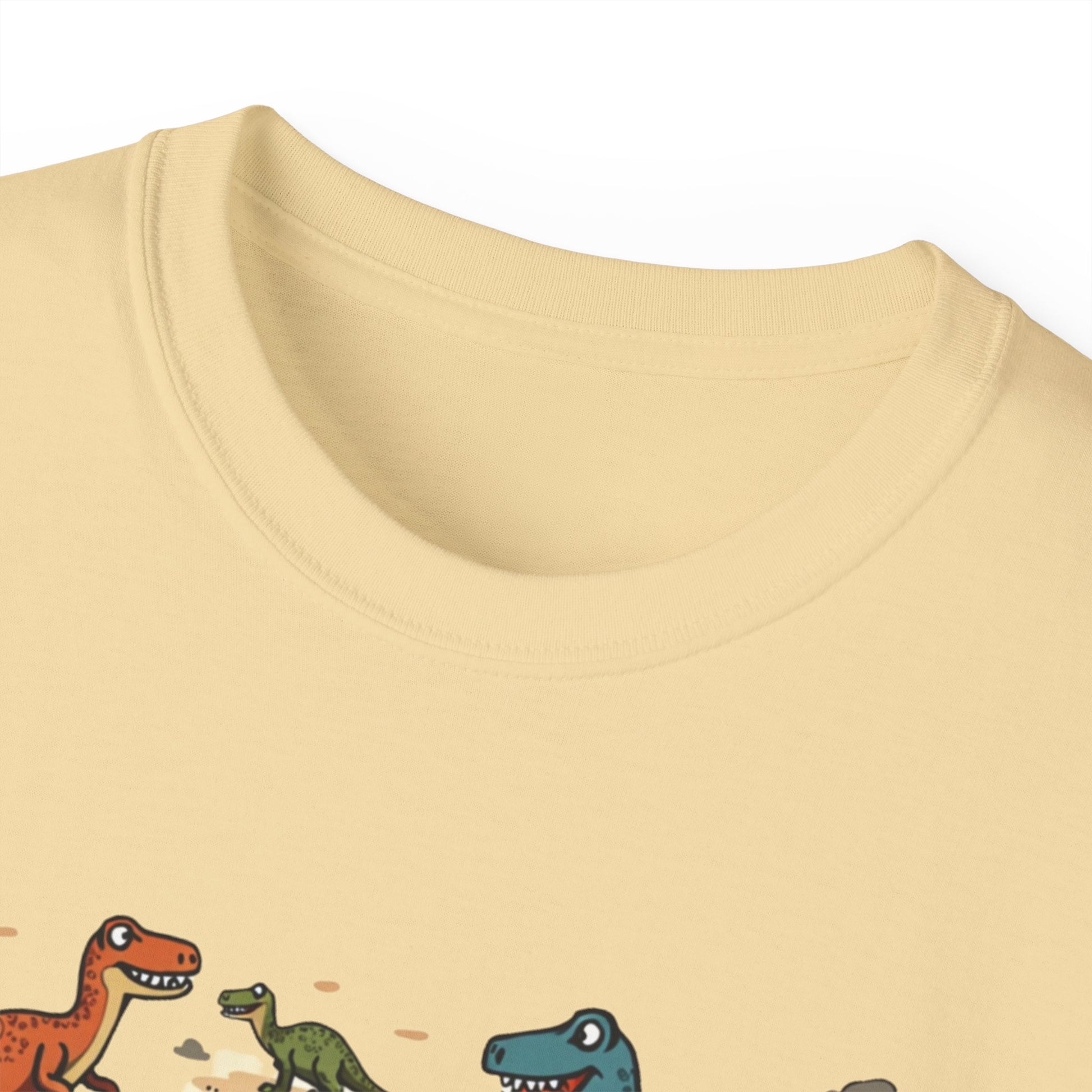 'Pre-Hysterical' Dinosaur Unisex Tee - Fun Cotton Shirt for Dinosaurs Lovers - Psychonaut Swag
