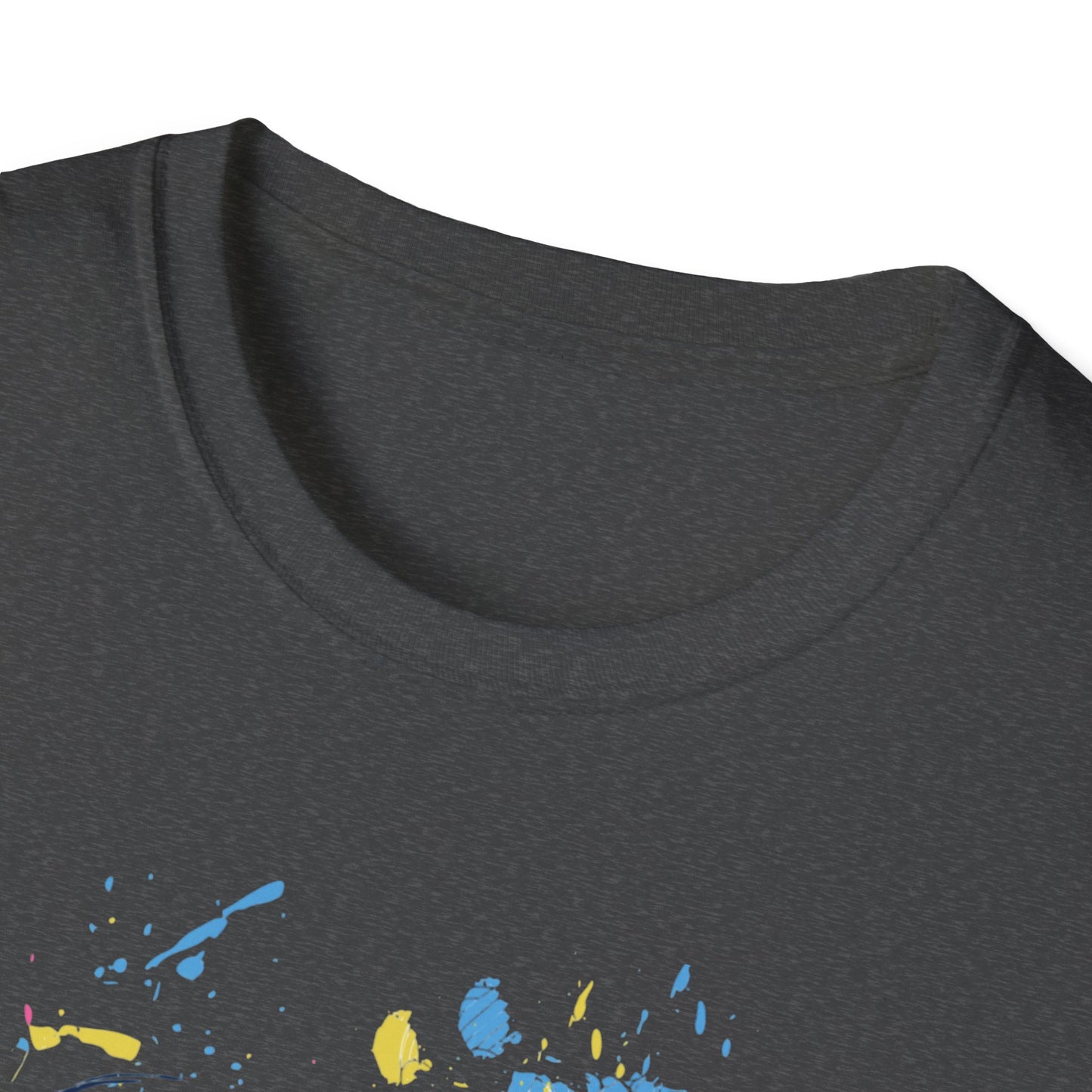 Split Skulls, Unisex Softstyle T-Shirt