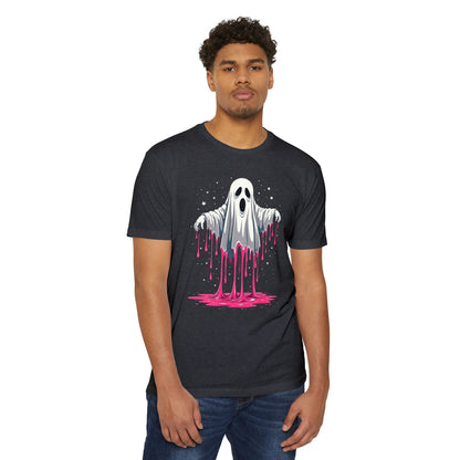 Drippy Ghost T-Shirt — Cute Dripping Halloween Tee