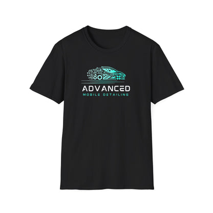 Advanced Mobile, classic tee, Unisex Softstyle T-Shirt - Perfect for Auto Lovers, Gifts, Mobile Detailing, Casual Wear, and Car Shows
