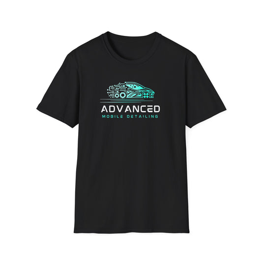 Advanced Mobile, classic tee, Unisex Softstyle T-Shirt - Perfect for Auto Lovers, Gifts, Mobile Detailing, Casual Wear, and Car Shows