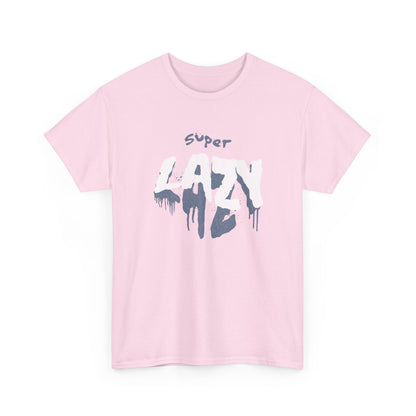 Super Lazy Graphic Tee — Casual Funny T-Shirt for Laid-Back Vibes
