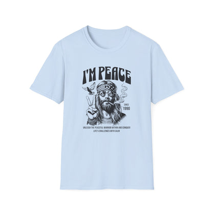 Peaceful Stoner, Unisex Softstyle T-Shirt