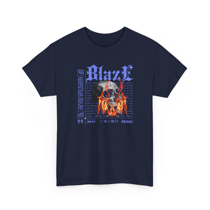 Blaze Moment Skull on Fire T-Shirt