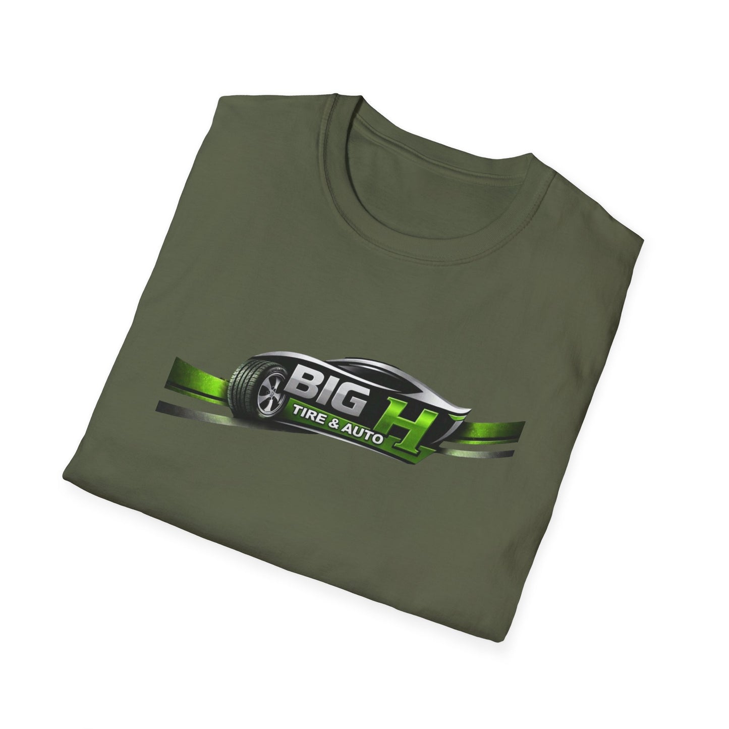 Mechanic Big H 2, Unisex Softstyle T-Shirt
