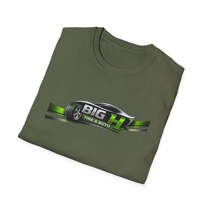 Mechanic Big H 2, Unisex Softstyle T-Shirt