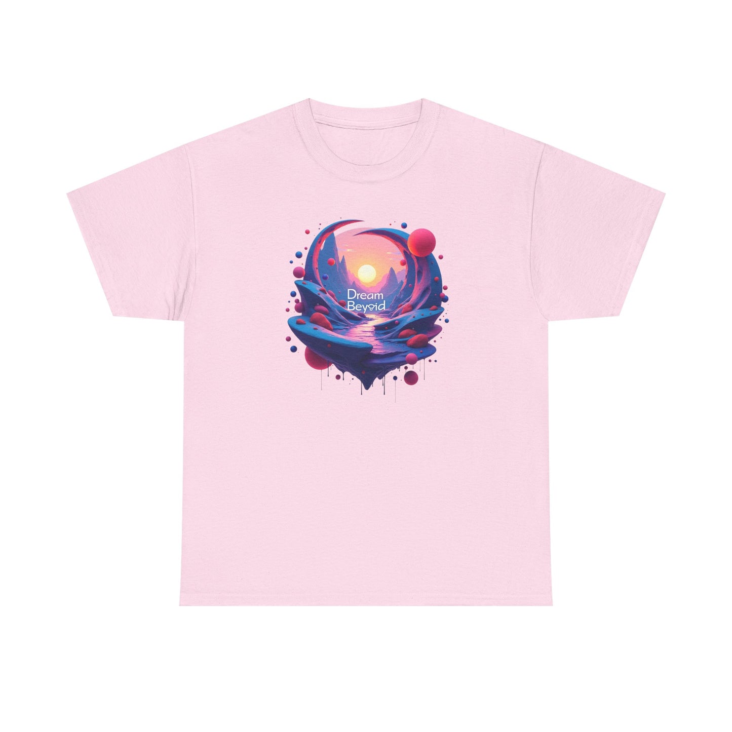 Dream Beyond T-Shirt — Surreal Sunset Landscape Graphic Tee