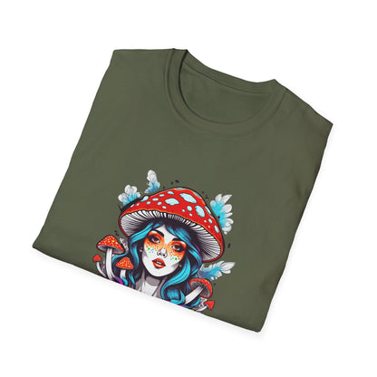 Miss Fly Agaric, Unisex Softstyle T-Shirt