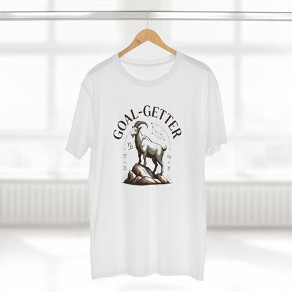 Goal-Getter Goat, Capricorn T-Shirt – Motivational Mountain Climber Tee