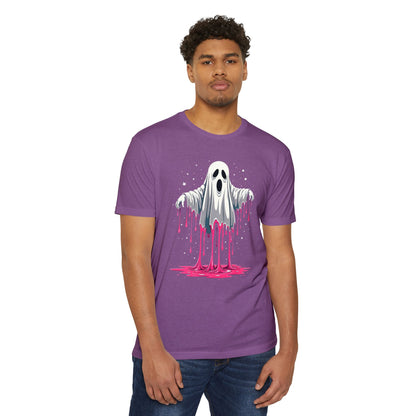 Drippy Ghost T-Shirt — Cute Dripping Halloween Tee