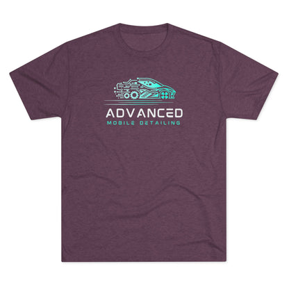 Advanced Mobile Detailing, Tri-blend, Tee | Car Enthusiast T-Shirt, Custom Auto Care Shirt, Gift for Car Lovers, Unique Vehicle Detailing Apparel