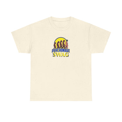 Psychonaut Basic tee, (Small Biz),  Unisex Heavy Cotton Tee, Psychedelic T-Shirt, Gifts for Festival Lovers, Unisex Graphic Tee, Casual Wear, Summer Vibes