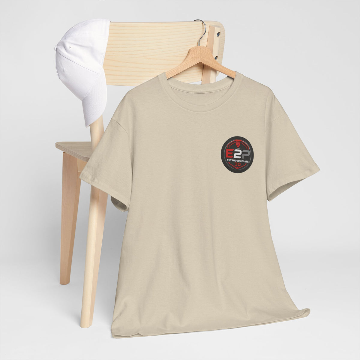 Extruder2Plate3D, Poop Happens T‑Shirt — Funny Cartoon 3D Printer Graphic Tee