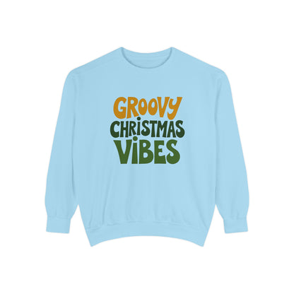 Groovy Christmas Vibes Sweatshirt