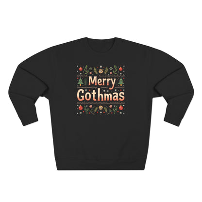 Merry Gothmas Sweatshirt — Gothic Holiday Crewneck