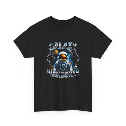 Galaxy Wanderer Tee — "Our Minds Can Travel Far" Graphic T-Shirt