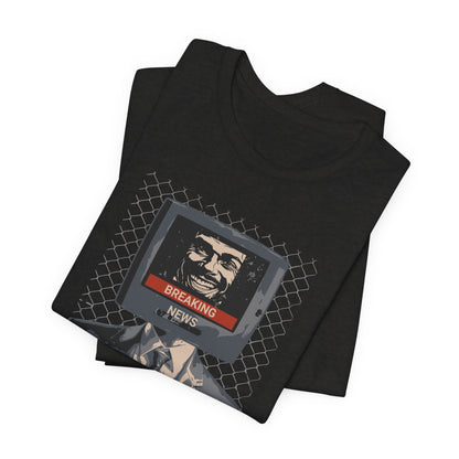 Breaking News, Unisex Jersey Short Sleeve Tee