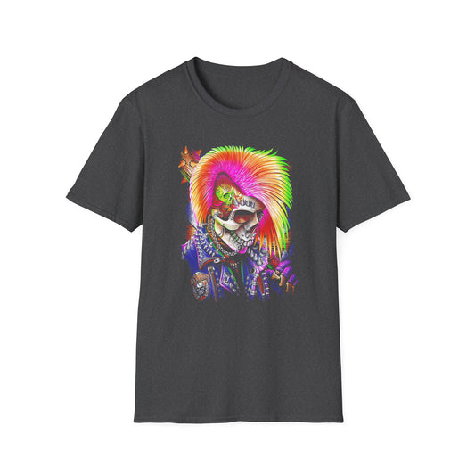 Punk skull, Unisex Softstyle T-Shirt
