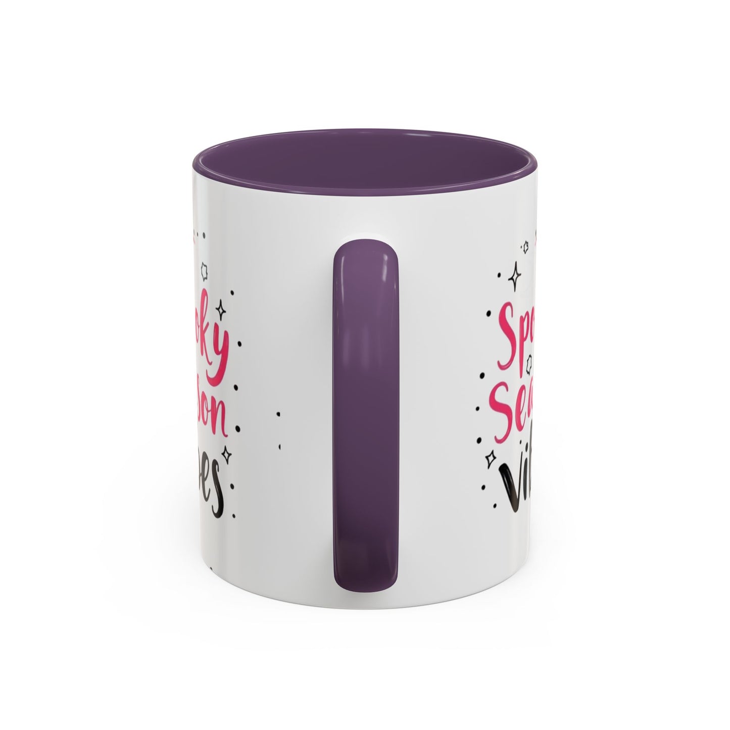 Spooky Season Vibes Accent Coffee Mug (Halloween 11/15oz)