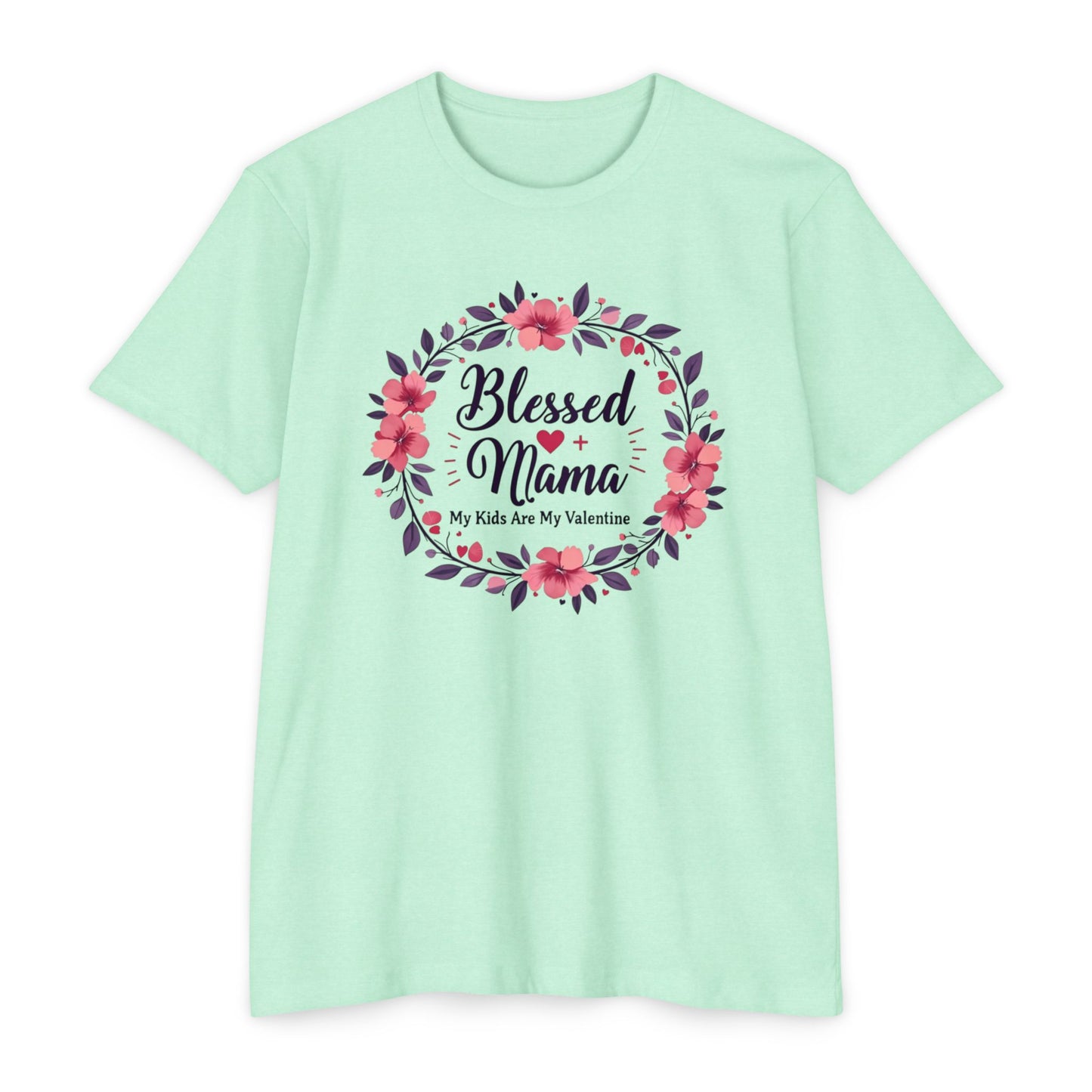 My Kids are my Valentine, Unisex CVC Jersey T-shirt