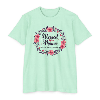 My Kids are my Valentine, Unisex CVC Jersey T-shirt
