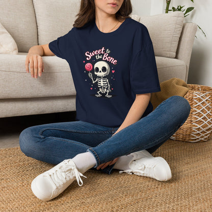 Sweet to the Bone T-Shirt — Cute Skeleton Candy Graphic Tee