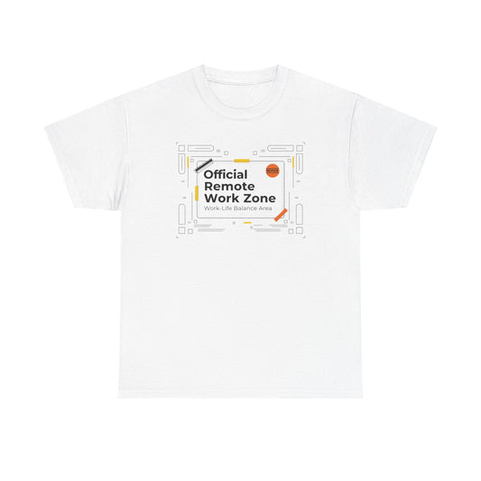 Remote Worker tee, Unisex Heavy Cotton Tee