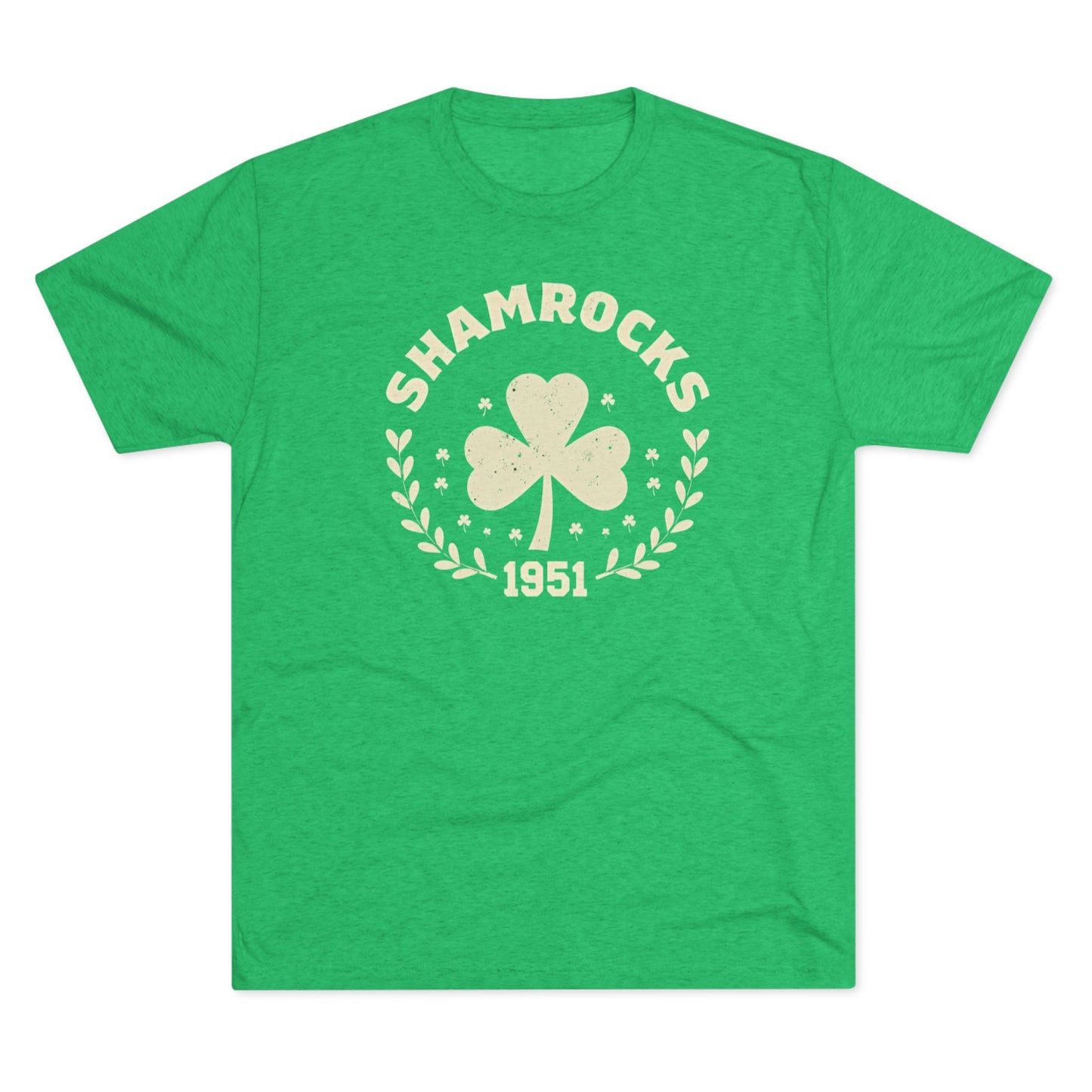 Shamrocks 1951 Crew Tee — Vintage St. Patrick’s Day Clover T-Shirt