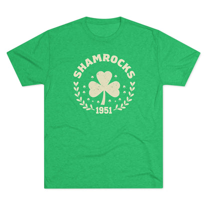 Shamrocks 1951 Crew Tee — Vintage St. Patrick’s Day Clover T-Shirt