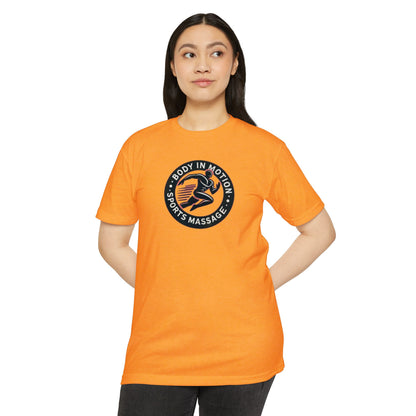Body In Motion Sports Massage T-Shirt — Recovery & Mobility Athletic Tee