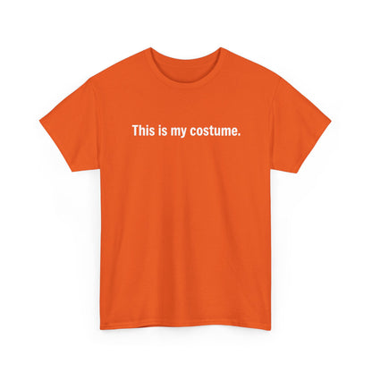 "This Is My Costume" Halloween T‑Shirt