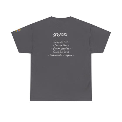 Psychonaut Swag, Human Billboard, Unisex Heavy Cotton Tee