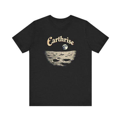 Earthrise Unisex Tee | Vintage Style Graphic Shirt, Eco-Friendly Apparel, Gift for Nature Lovers, Casual Wear, Astronomy Gift
