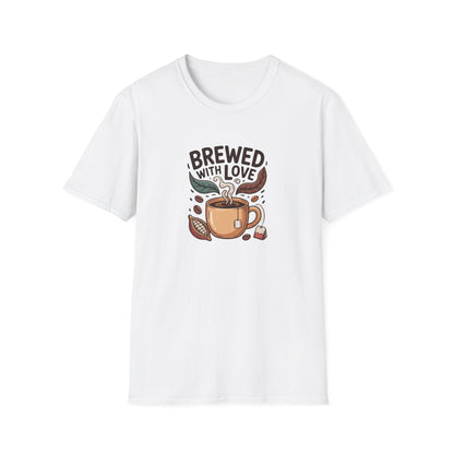 Brewed With Love Coffee T-Shirt