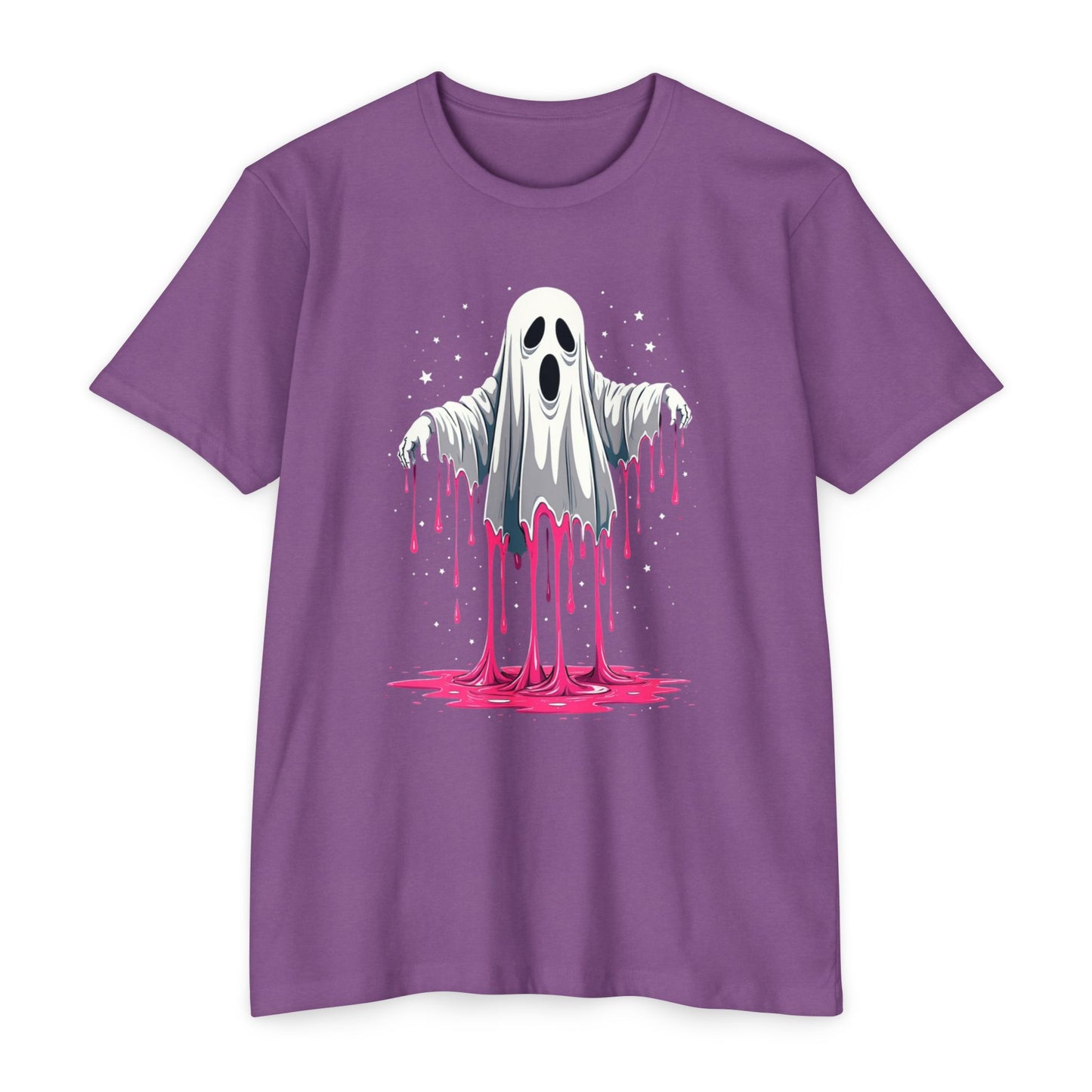 Drippy Ghost T-Shirt — Cute Dripping Halloween Tee