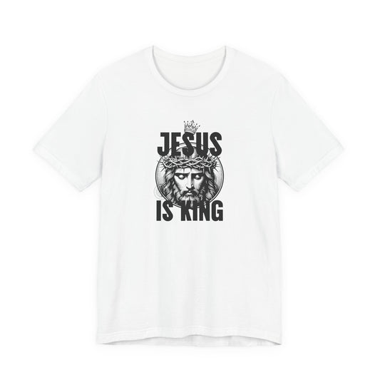 Jesus Is King T-Shirt — Crown of Thorns Christian Tee