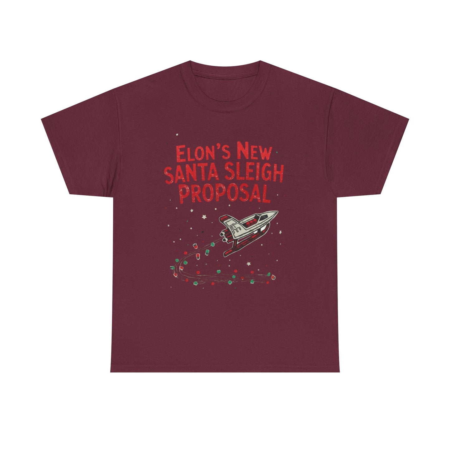 New Santa Sleigh Proposal T-Shirt