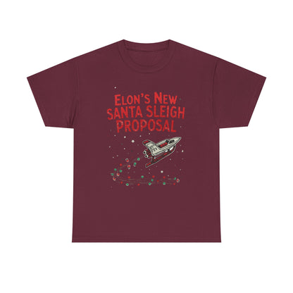 New Santa Sleigh Proposal T-Shirt