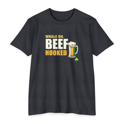 Beef Hooked Beer Graphic T-Shirt