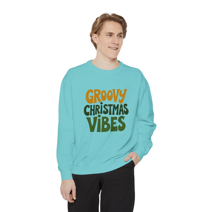 Groovy Christmas Vibes Sweatshirt