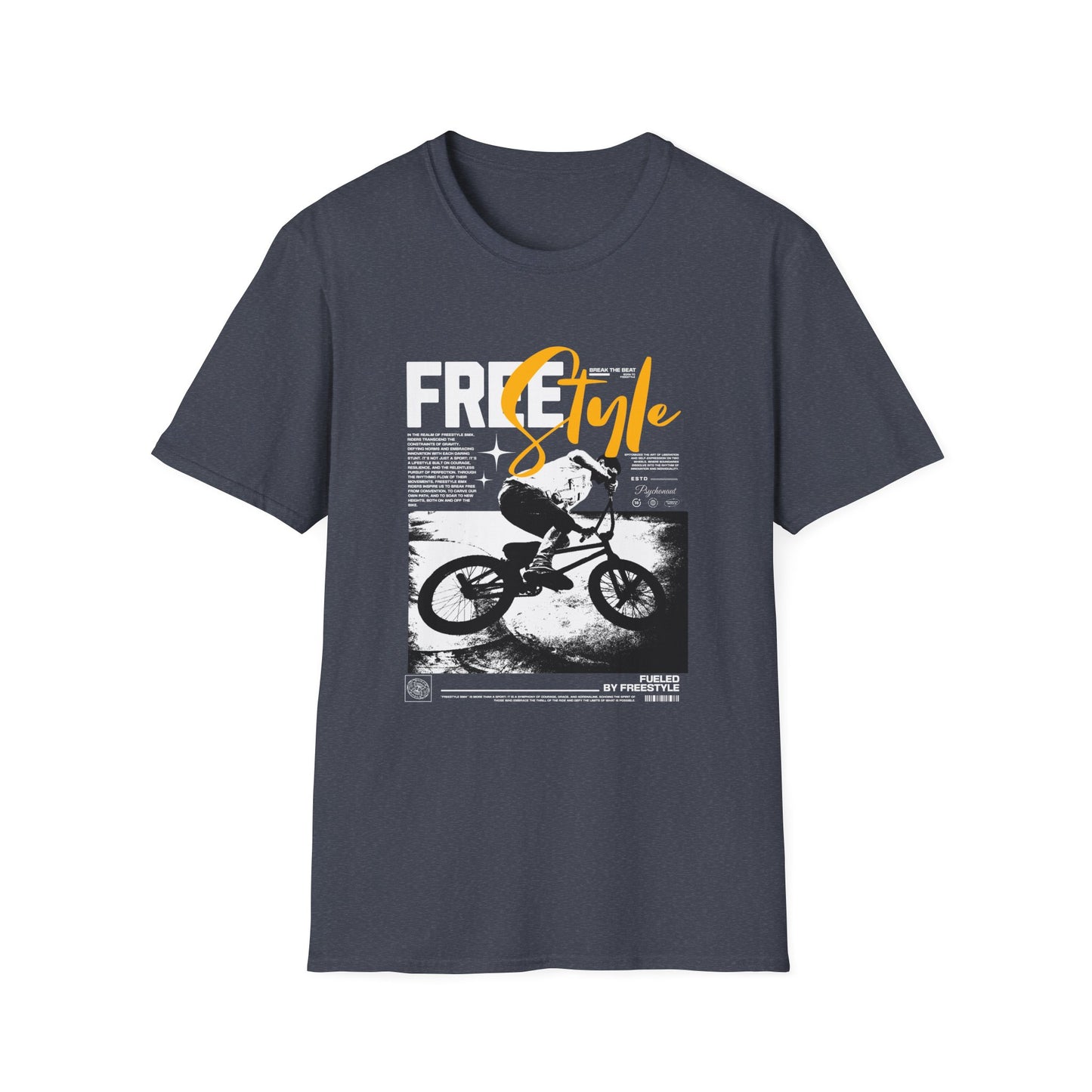 Freestyle BMX, Unisex Softstyle T-Shirt