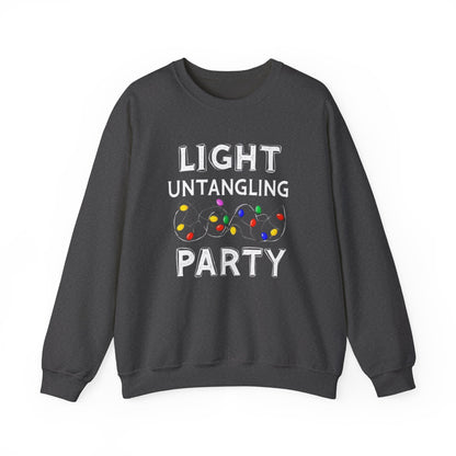 Light Untangling Party, Unisex Heavy Blend™ Crewneck Sweatshirt