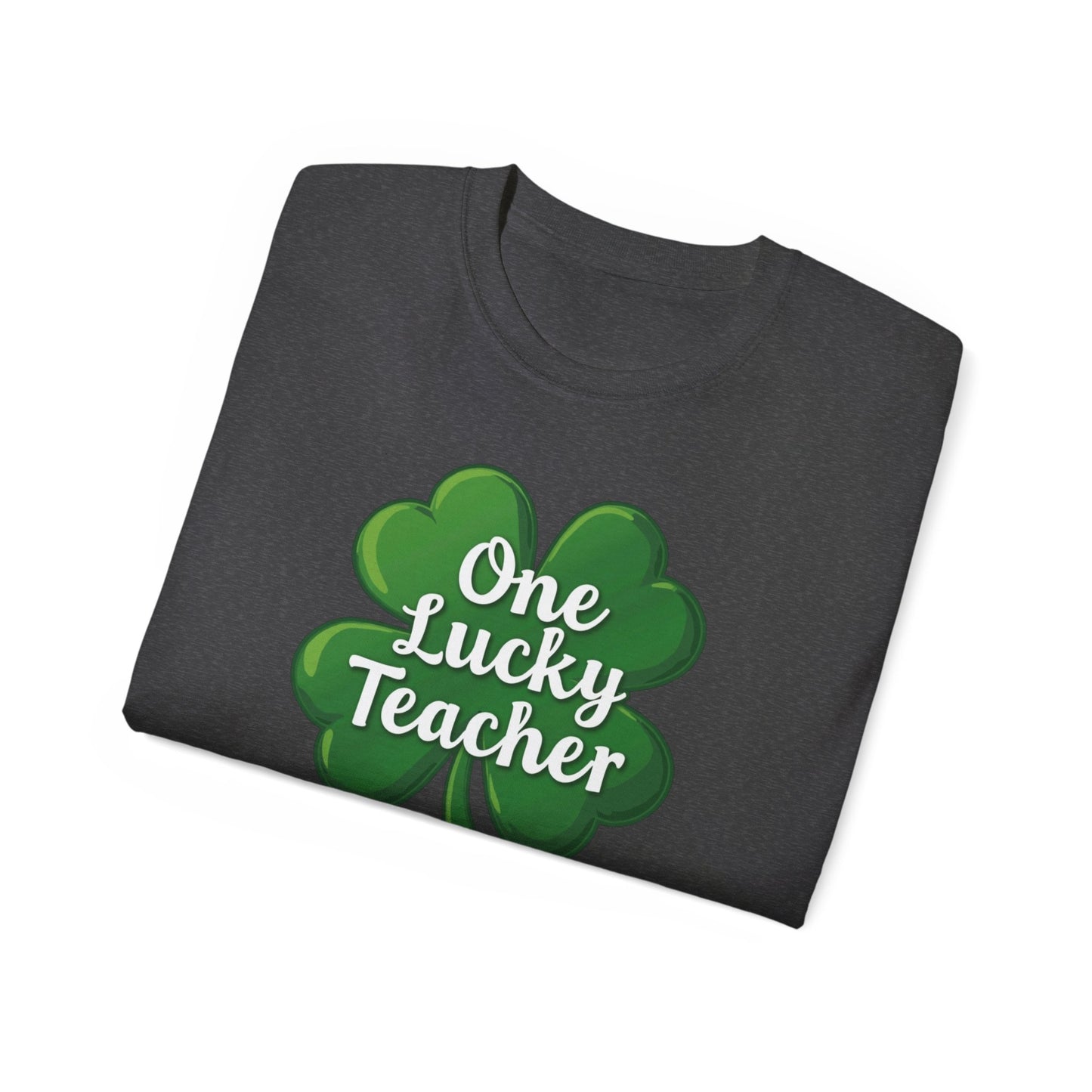 One Lucky Teacher T-Shirt — St. Patrick’s Day Shamrock Teacher Tee
