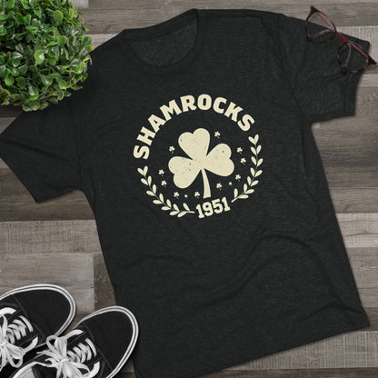 Shamrocks 1951 Crew Tee — Vintage St. Patrick’s Day Clover T-Shirt