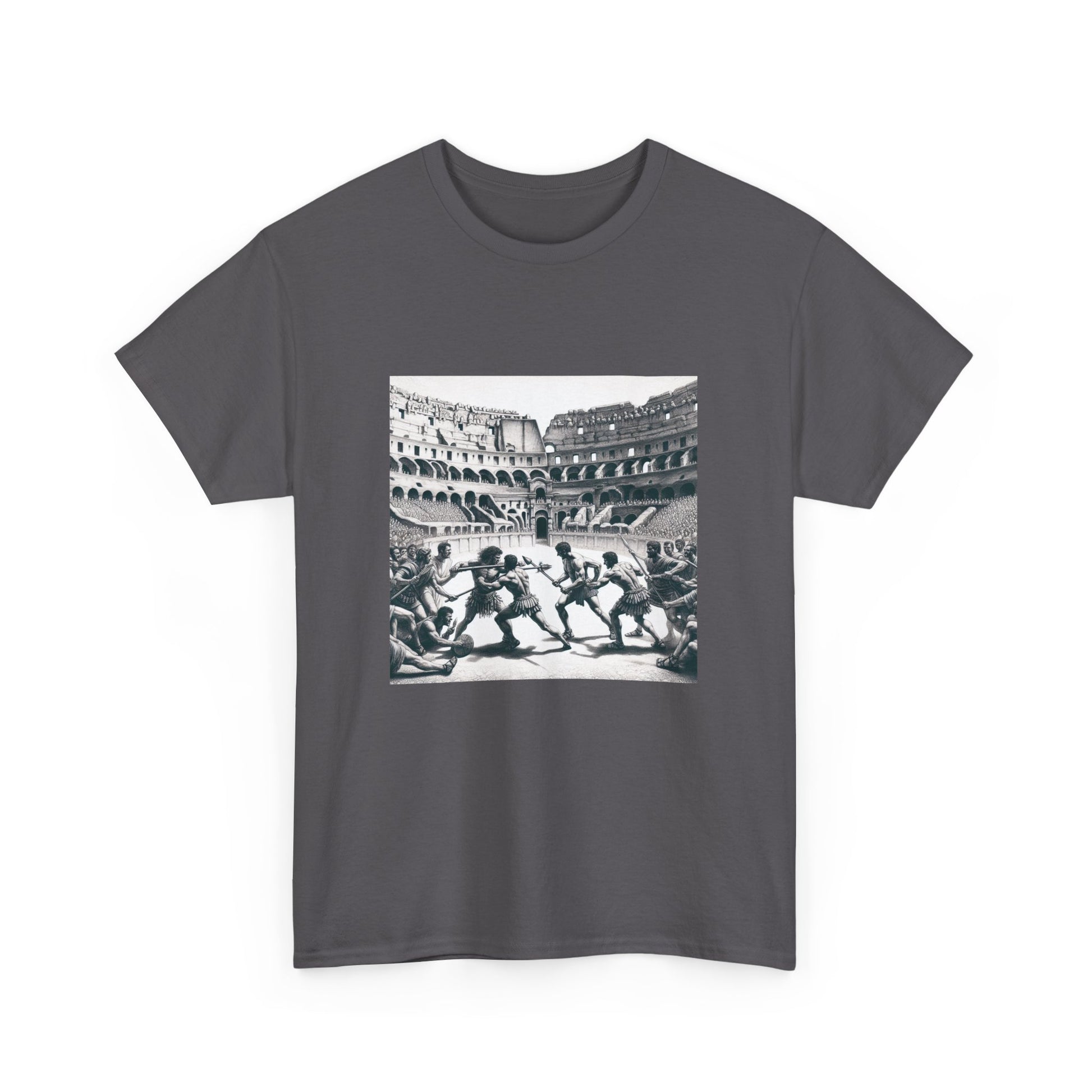 Gladiator, fight Unisex Heavy Cotton Tee - Psychonaut Swag