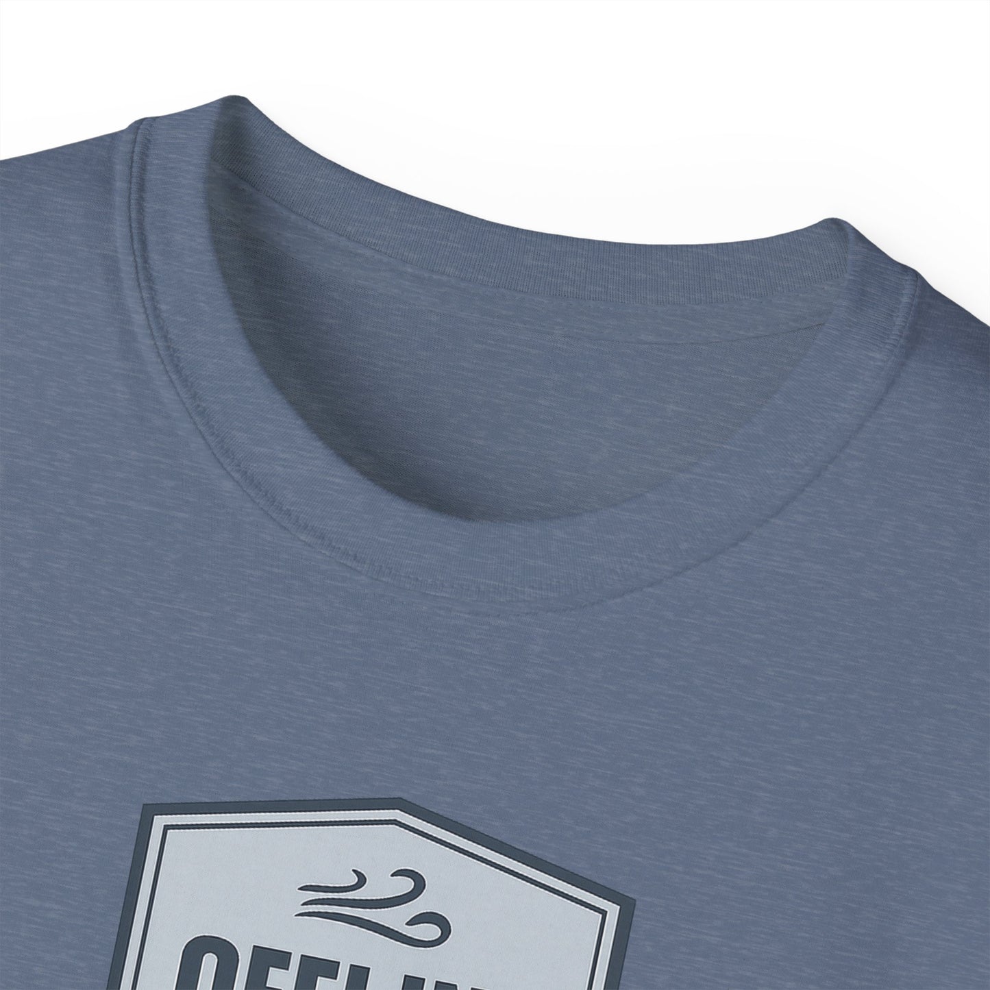 Offline Club Cotton Tee — Vintage Badge Graphic T-shirt